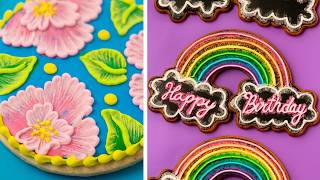 1 Hour Cookie Decorating Inspiration 🍪🤩 [upl. by Rafaj]