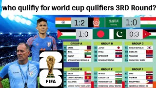 Asia FIFA World Cup qualifiers 2026 how to teams qulifiy for FIFA World Cup qualifiers 3rd round [upl. by Aissatan]