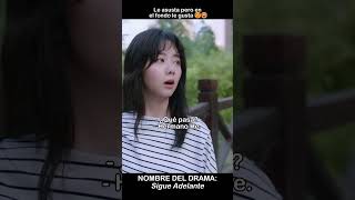 Ahora tiene miedo de que la besen de repente 🤭😂 dramachino goahead cdrama songweilong seventan [upl. by Lewendal]