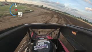 Ride along with Zach at Waynesfield Raceway Park 7324 [upl. by Weir277]