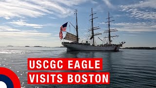 USCGC Eagle visits Boston [upl. by Elenore]