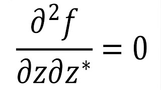 Holomorphic functions are harmonic [upl. by Annavaj]