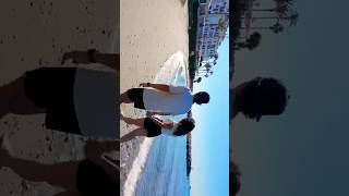 Walking around in Marbella’s beach 🏖️🇪🇸🔥❤️ flywithneo travel spain [upl. by Brinn]