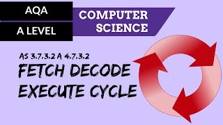 AQA ALevel Fetch decode execute cycle [upl. by Erbes]