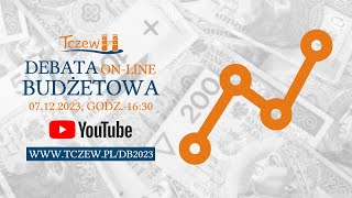 🔴NA ŻYWO Tczew  Debata budżetowa 07122023  UM Tczew [upl. by Akimrehs]