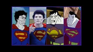 Bizarro Evolution in Cartoons amp TV Supermans imperfect duplicate 2018 [upl. by Eenert722]