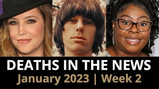 Who Died January 2023 Week 2  News [upl. by Alikam]