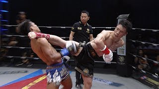 The worlds first Qiu Jianliang dragon swayed to the altar One leg KO Muay Thai champion [upl. by Macpherson]