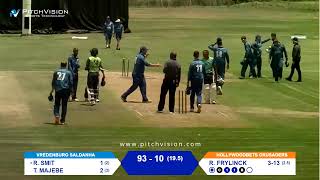 CSA T20 Community Cup  Vredenburg Saldanha vs Hollywoodbets Crusaders [upl. by Jun]