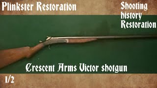 Vintage Shotgun Restoration and History Part 1 [upl. by Samul]