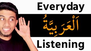 Everyday Arabic Listening  Listen and Speak Arabic Like a Native  Arabic Language Practice [upl. by Joashus]