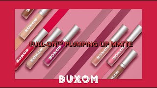 Plumping Lip Gloss  Does It Work  Buxom Wanderlust Collection Swatches amp Review  Erica McCleskey [upl. by Griz]