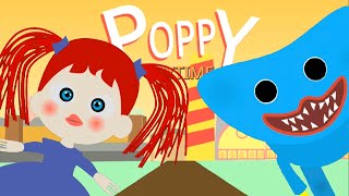 POPPY PLAYTIME MADE ENTIRELY IN SCRATCH Chapter 1 amp 2 Full Game Gameplay [upl. by Ynney792]