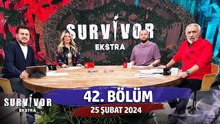 Survivor Ekstra 42 Bölüm  25 Şubat 2024 SurvivorEkstra [upl. by Derdle]