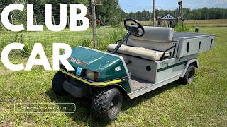 I Tuned Up a Club Car Carryall and it RIPS [upl. by Nohsreg745]