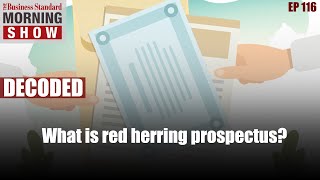 What is red herring prospectus [upl. by Pollux632]