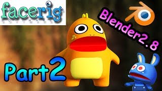 02 Blender28でVTuberになろう！ カメラ設定とエクスポート編 [upl. by Elleinwad]