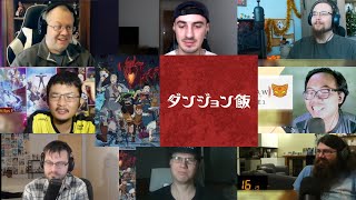 【海外の反応】ダンジョン飯 1話 Delicious in Dungeon Episode 1 Reaction Mashup [upl. by Laumas838]