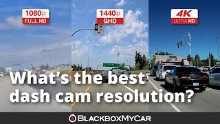 What’s the difference  1080P vs 2k vs 4k  Review  BlackboxMyCar [upl. by Hank]