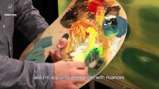 Art Lesson by Pavel Mitkov  How to paint Water Lilies ENG [upl. by Fitzsimmons]