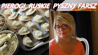 pierogi RUSKIE pierogi FARSZ PRZEPIS Z SEREM TWAROGIEM ZAWSZE SMAKUJĄ babciabozenkagotuje Nr565🧡💥 [upl. by Darryl]