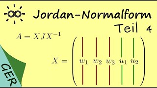 JordanNormalform  Teil 4  Transformationsmatrix [upl. by Monafo]