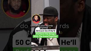 50 Cent On If He’ll Perform The Songs With The Game Together [upl. by Eeralav]