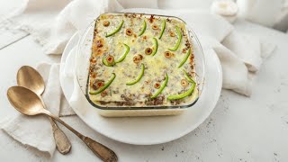 Easy Lasagna RecipeLasagna with white sauce chicken Lasagna with creamy sauce [upl. by Dorthy]