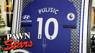 Pawn Stars SUPERSTAR Signed Soccer Jersey Worth THOUSANDS Season 19 [upl. by Ahseenal]