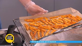 Sprawdźcie przepis Jaśka Kuronia na belgijskie frytki [upl. by Oemac175]