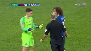 KEPA REFUSES TO COME OFF THE FIELD CHELSEA MANAGER FURIOUS [upl. by Keir]