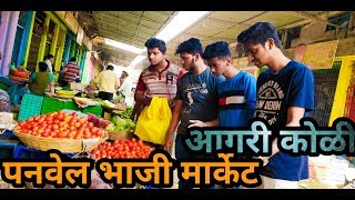 AGRI KOLI PORA CHALLI PANVEL LA BHAJI GHEVALA  AGRI KOLI COMEDY  BHAJI MARKET  PANVEL VINES [upl. by Onez]