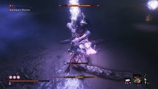 Sekiro Shadows Die Twice  Shichimen Warrior Boss Fight  Abandoned Dungeon Bottomless Hole [upl. by Bordy]