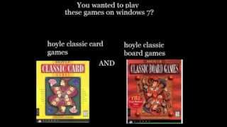 Play Hoyle Classic Card amp Board Games on windows 7 [upl. by Orban473]