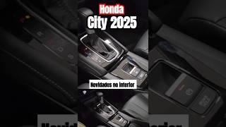 POV o que mudou no Honda City 2025 [upl. by Niamrej956]