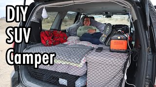 How to Turn Any SUV into a Camper With No Permanent Modifications – Kia Borrego Tour [upl. by Velick]