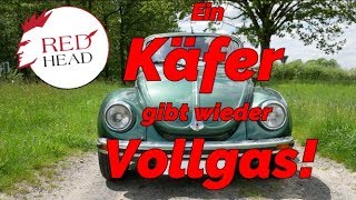 VW Käfer 1303 Cabrio gibt wieder Vollgas  Motor  Teilüberholung [upl. by Ahsaeit]