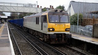 Class 92 044 GBRF in Kent driver training [upl. by Aseen]