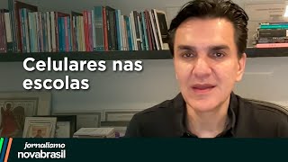 Celular nas escolas proibir ou não proibir Chalita reflete  Novabrasil [upl. by Verne]