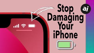 Stop DAMAGING Your iPhones Battery How to Maintain Battery Health [upl. by Aniteb]