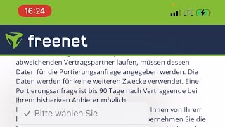 Freenet Rufnummern Portierung  So geht’s [upl. by Godfry]