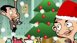 Festive Holidays with Mr Bean  Funny Episodes  Mr Bean Cartoon World [upl. by Molini937]