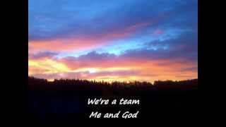 Josh Turner  Me and God Lyrics [upl. by Ralyat]