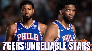 76ers Joel Embiid amp Paul George Are Unreliable [upl. by Omero]