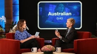 Emily Blunt and Ellen Play Heads Up [upl. by Lamak718]