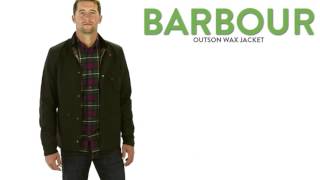 Barbour International Ouston Jacket  Waxed Cotton For Men [upl. by Neirda161]