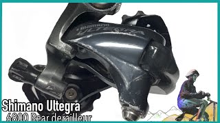 Shimano Ultegra 6800 Rear derailleur how to Service Overhaul clean dissembled [upl. by Berty462]