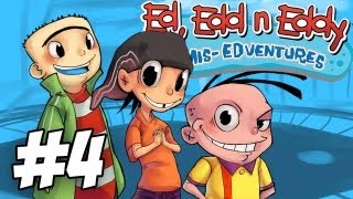 Ed Edd n Eddy The MisEdventures Walkthrough  EdZilla  Part 4 XboxPS2Gamecube [upl. by Ybbed]