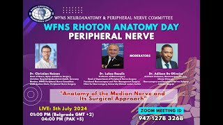 WFNS Rhoton Anatomy Day Peripheral Nerve [upl. by Yddub]