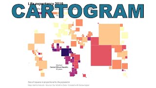 How to make a cartogram using Datawrapper [upl. by Garvey499]